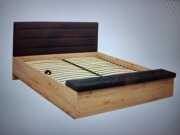 Łóżko Black red white 200/220