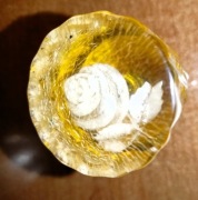 Gałka zmiany biegów retro PRL kwiatek 