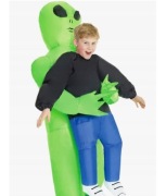 Kostium dla Dzieci, Dziecięcy Nadmuchiwany Kostium Alien Kosmita