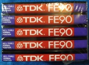 UNIKAT folia PIĘCIOPAK Ferrio FE90 FE 90 TDK kaseta audio magnetofonowa