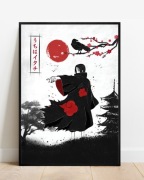 Plakat A3 42x30 Naruto - Itachi Uchiha Y2K do pokoju