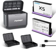Fantasyo Insta 360 X5 Battery 2 opakowania 2800 mAh