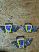 KLUCZE PŁASKO OCZKOWE Z GRZECHOTKĄ ŁAMANE 8-19 6el