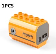 KLOCEK Z NAPĘDEM / SILNIK DWUKIERUNKOWY (format DUPLO)