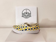 Vans Authentic BMX Checkerboard Żółto-Niebieskie rozmiar 38