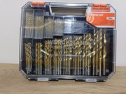 Mocne wiertła HSS 130el. Zestaw Walizka 1-10mm Wercmann