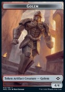 MtG Golem Token (Artifact 4/4) (XMH2)