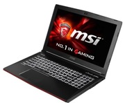 MSI gaming GE62 i7-6700HQ/16GB/256+1000 GTX960M