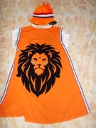 Zestaw kibica Holandia one size NOWE