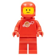 LEGO Classic Space sp132 sp005 Kosmonauta czerwony