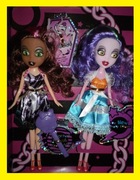 ZESTAW 2 LALKI MONSTER PRINCESS ++++ KOLOROWE KSIĘŻNICZKI