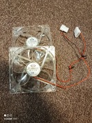 Wentylator 120 mm do obudowy, cena za 2 szt LED