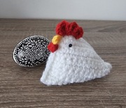 Szydełkowa kurka-Wielkanoc