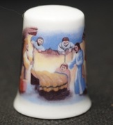 Naparstek Kolekcjonerski Porcelanowy życie Jezusa #2