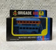 LLEDO Autko do kolekcji Bus Autobus BRIGADE AID WATER MEANS LIFE