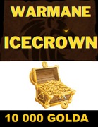 WOW WARMANE ICECROWN GOLD 10k 10.000 GOLDA ZŁOTA WORLD OF WARCRAFT A/H