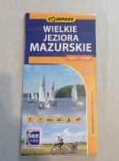Wielkie Jeziora Mazurskie mapa 