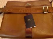 Torba skórzana biznesowa na laptopa marki Wittchen