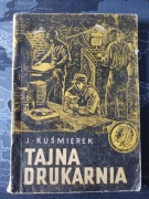 Tajna drukarnia Wyd. I MON1960r 