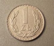 1 złoty 1978 r. Ze znakiem mennicy