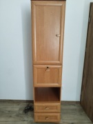 Szafka regał z barkiem na kluczyk