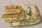 Magnes na lodówkę ceramiczny Gdańsk Trójmiasto Gdynia Sopot Morze(43) 