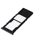 Samsung Galaxy A10 A105 / 2019 Czarny SZUFLADKA KARTY SIM POJEDYNCZA TACKA