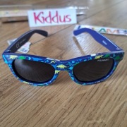 Okulary przeciwsłoneczne Kiddus Baby Polarized UV400 8m+ Dinozaury