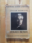 książka "Stare i Nowe" tom 1 Lucjan Rudnicki 