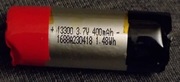 Akumulator li-ion li-poly, 3,7V; w pełni naładowany, 13300; 400mAh; 1,48Wh;