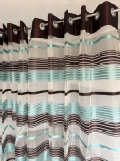 Firanka, zasłonki do salonu 2 szt.