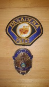 USA ODZNAKA POLICJI - PASADENA  -1!