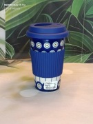 Kubek ceramiczny turystyczny z pokrywką ceramika Z.C. Bolesławiec