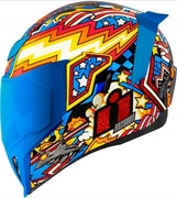 ICON kask Airflite FlyBoy Fly Boy Blue + szyba XL