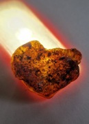 Bursztyn bałtycki jantar piękny surowy 4g bryłka inkluzje