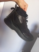 Botki adidasy sport Vagabond markowe sneakersy czarne skora skarpetka