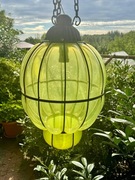 Lampa Vintage PRL | Szkło Chartreuse | Ikona Polskiego Designu Unikat