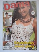 Dama w swetrze 7-8/2009Robótki na szydełku 