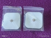 4 × Elektrody Tens na  nap 3,5 mm,rozmiar 5×5 cm 