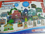 TOYSSA  COMMUNITY HELPERS BLOCKS KLOCKI I POJAZDY 40 ELEMENTÓW 3-6 LAT