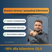 Strony WWW + Kampanie OLX | Zmień Kliki w Klientów | Faktura