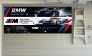 Baner plandeka BMW M Power performance 150x60cm m3