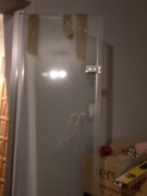 Drzwi prysznicowe w stanie bardzo dobrym , 2 szt. rozmiar 80 cm