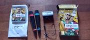 Singstar Polskie Hity 2, zestaw 2 mikrofony + odbiornik + gra