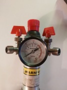 Reduktor z manometrem i filtrem powietrza 1/2 cala