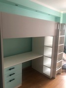 Łóżko piętrowe Ikea Smastad