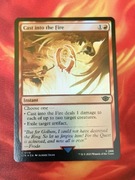 Cast into the Fire karta MTG FOIL