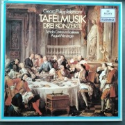 Telemann, Schola Cantorum Basiliensis – Tafelmusik - Drei Konzerte (NM-)
