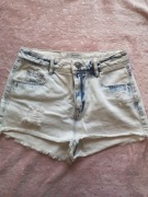 Jeansowe krótkie spodenki Stradivarius rozmiar 32