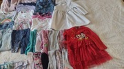 Zestaw 40 ubranek dla dziewczynki 98 104